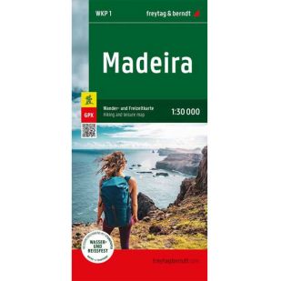 F&B Madeira Wandel- en fietskaart