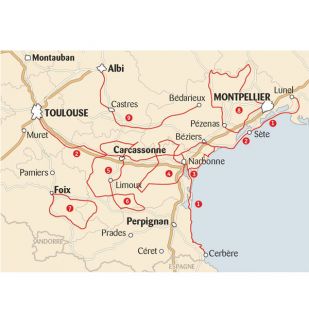 Occitanie vol.1  -  Voyages à vélo et vélo électrique