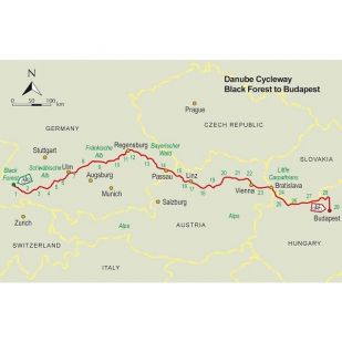 The Danube Cycleway deel 1 - Cicerone