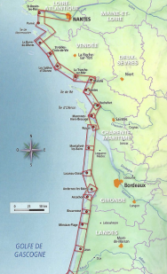 A - La Vélodyssée de Nantes à Hendaye - Ouest France 