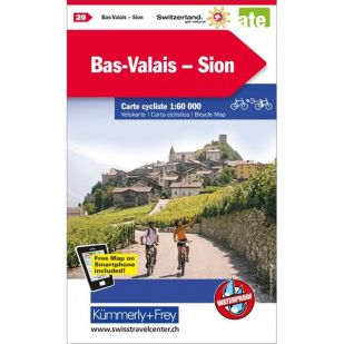 Bas-Valais Sion Velokarte 20