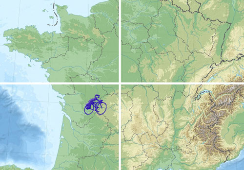 Fietsgidsen Frankrijk per streek